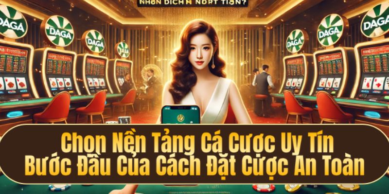 Tham gia sử dụng dịch vụ tại sân chơi uy tín là cách cược an toàn